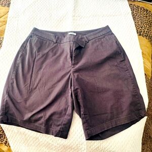 Women’s docker shorts brown 16w